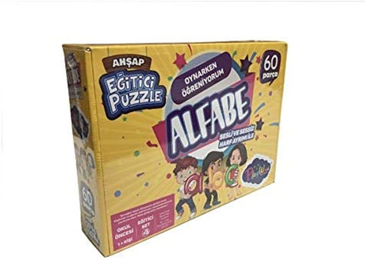 ONY.EGITICI AHSAP PUZZLE ALFABE 60 PRC.99025 (25)