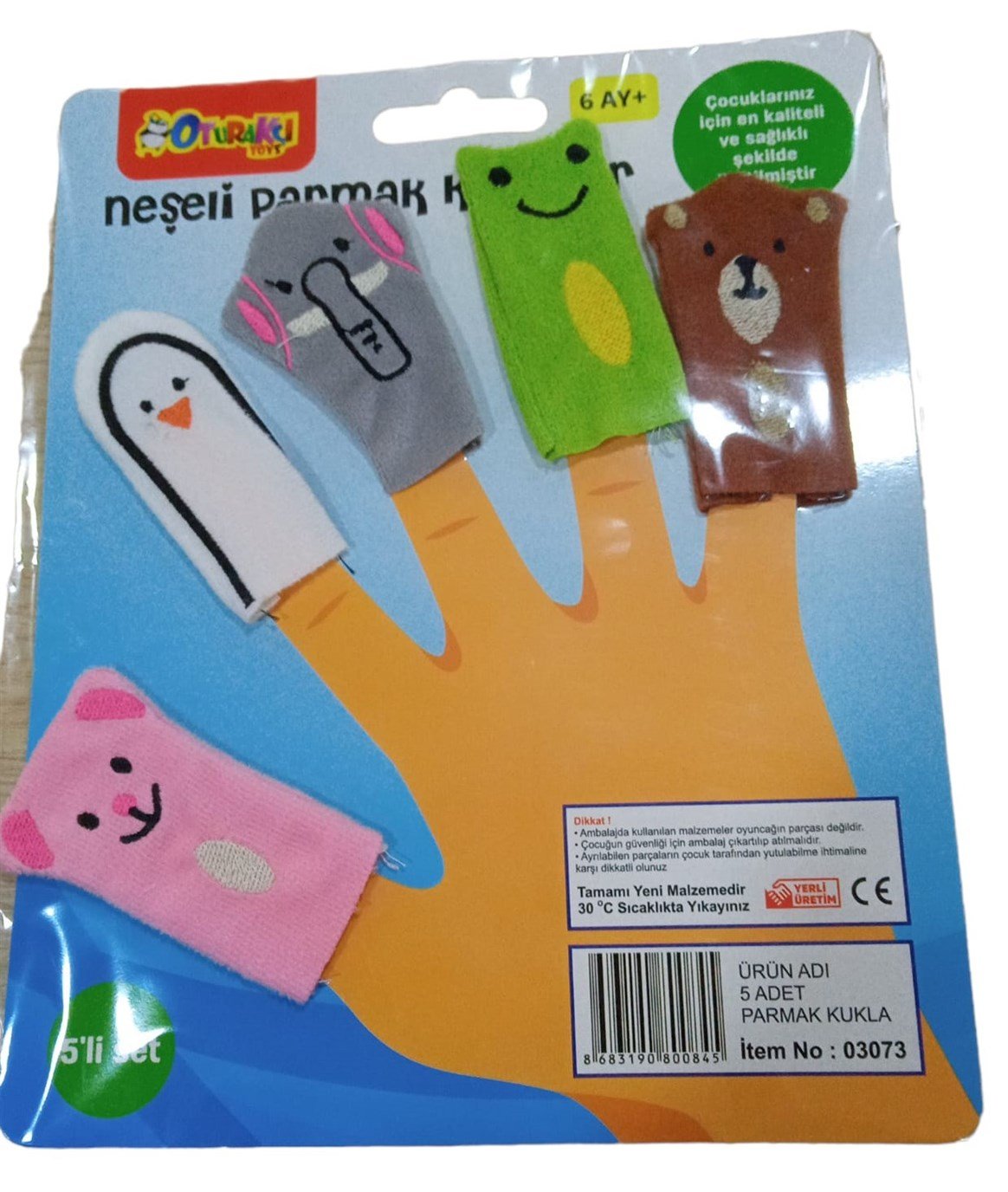 OTUR.5 PARMAK KUKLA 80084 (03073)