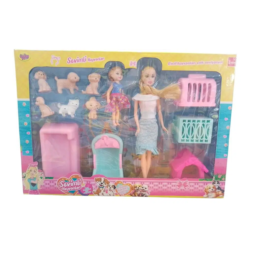 OYDA.KUTULU BEBEKLI PATI DOSTLARIM VE AKSESUAR 02463