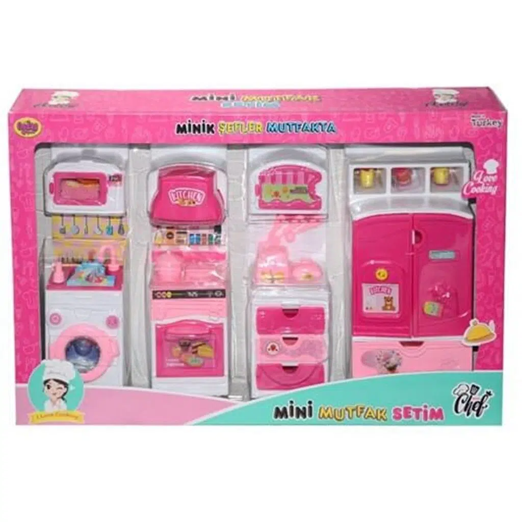 OYDA.MINIK SEFLER DOLAP SETI 4 LU 02365