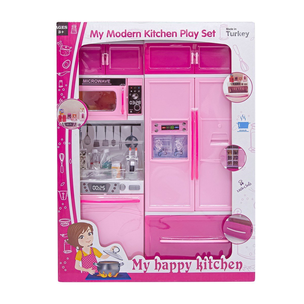 OYDA.MY HAPPY KITCHEN 2 LI DLP&BUL.MAK. 02305