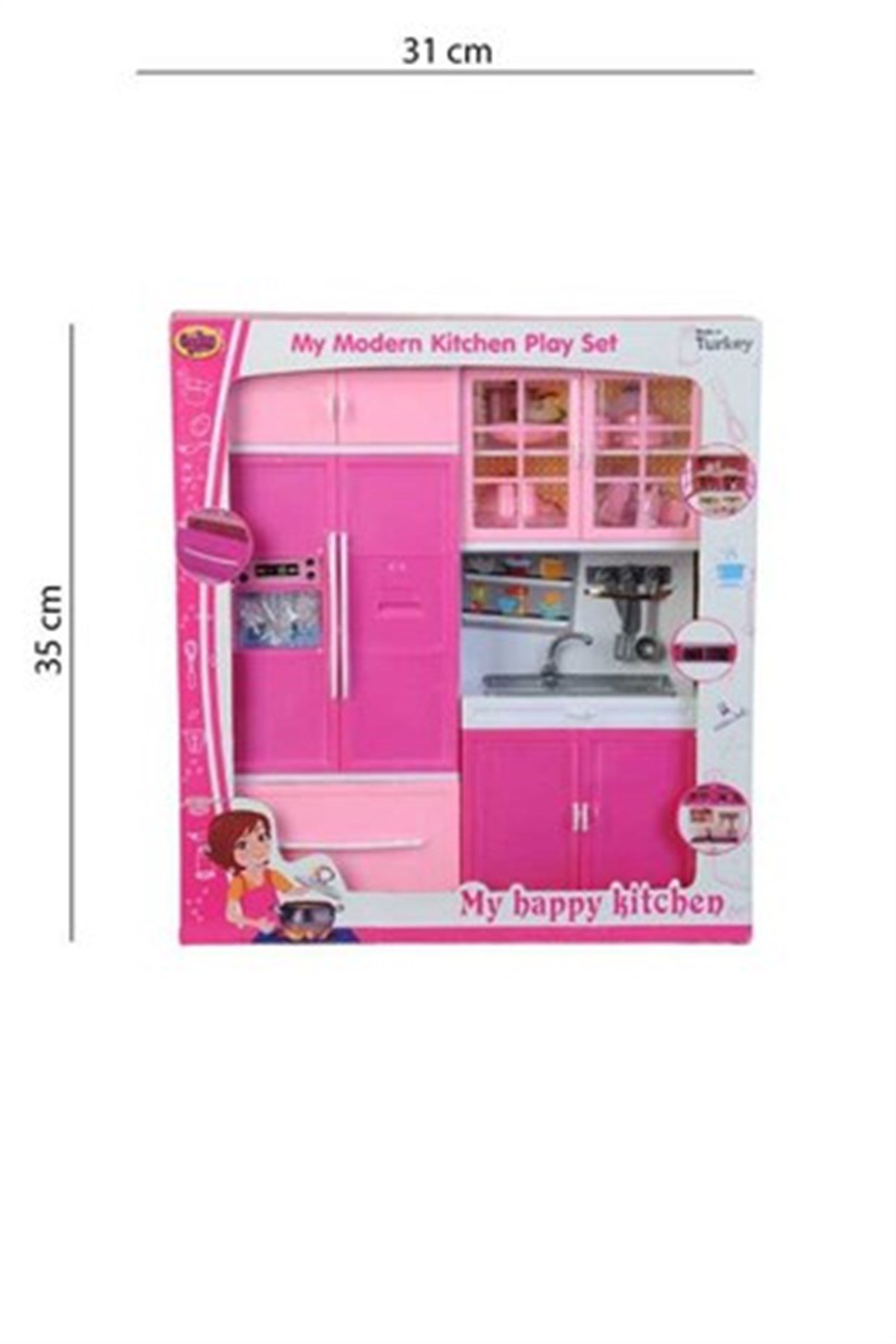 OYDA.MY HAPPY KITCHEN 2 LI DOLAP & LAV. 02308