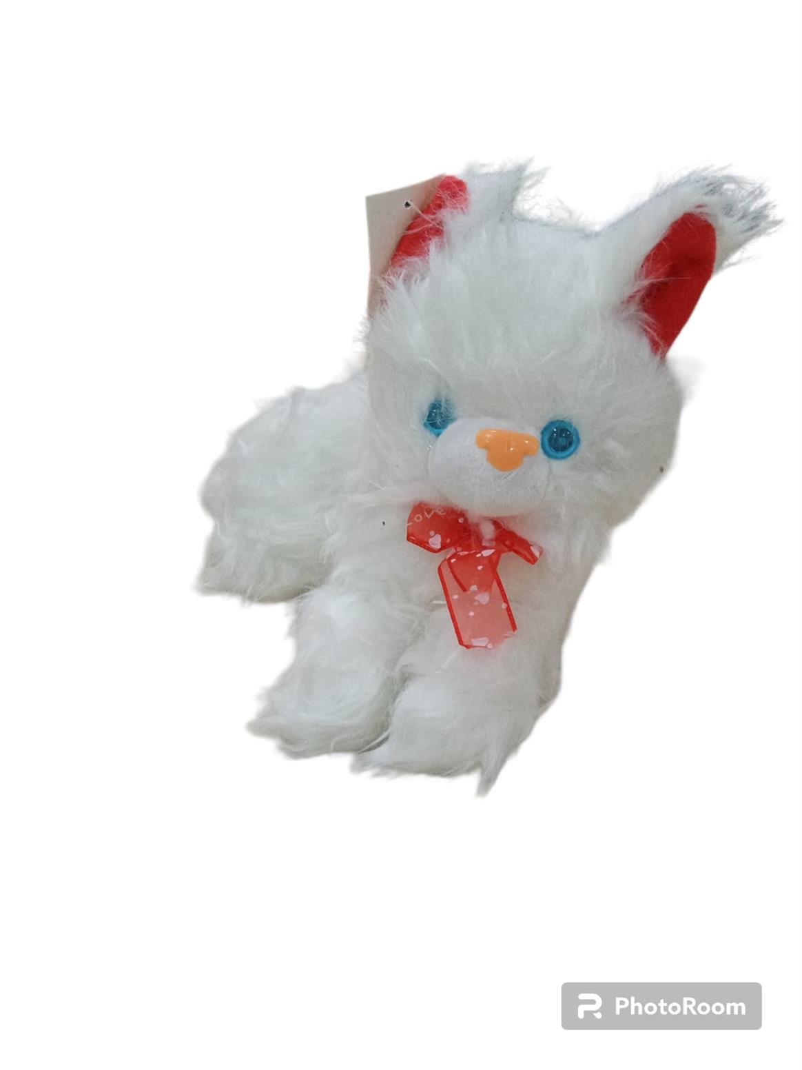 PASA.PELUS KEDI MUZIKLI OTURAN TUYLU HS-12037
