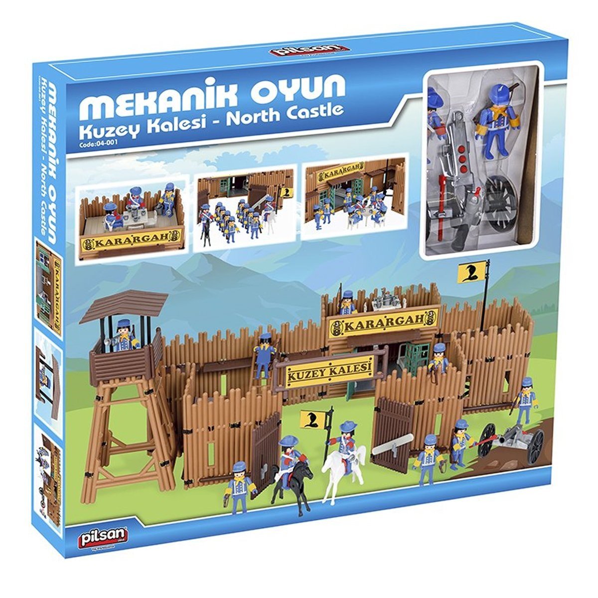 PILSAN 04-001 MINI MEKANIK SERISI 1 KUZEY KALESI