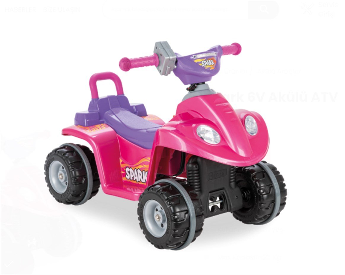 PILSAN 05-277 SPARK ATV 6 VOLT AKULU METALIK PEMBE