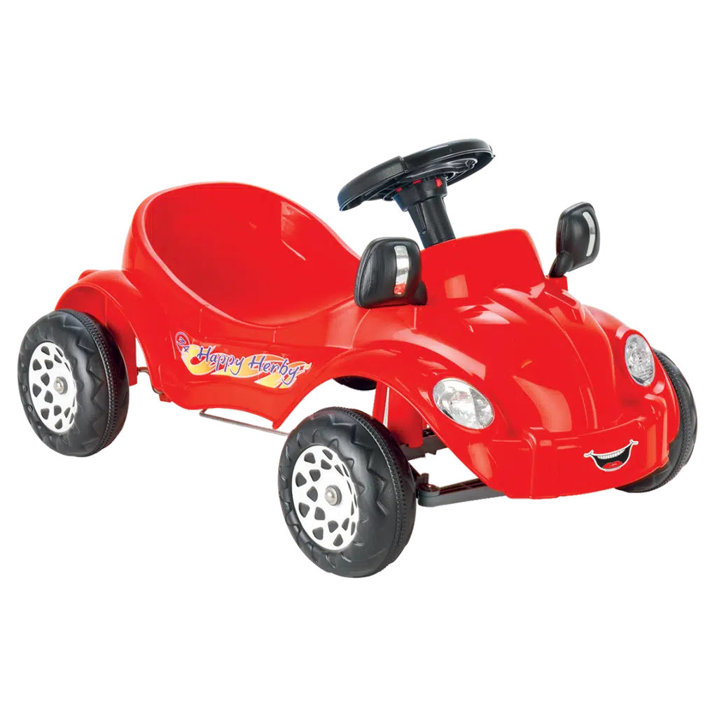 PILSAN 07-303 P.HAPPY HERBY PEDALLI ARABA POSETLI KIRMIZI