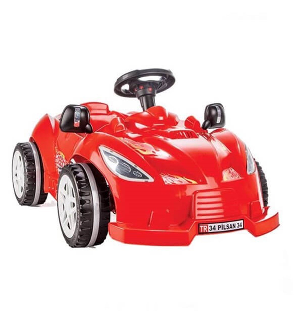 PILSAN 07-312 SPEEDY PEDALLI ARABA KIRMIZI 