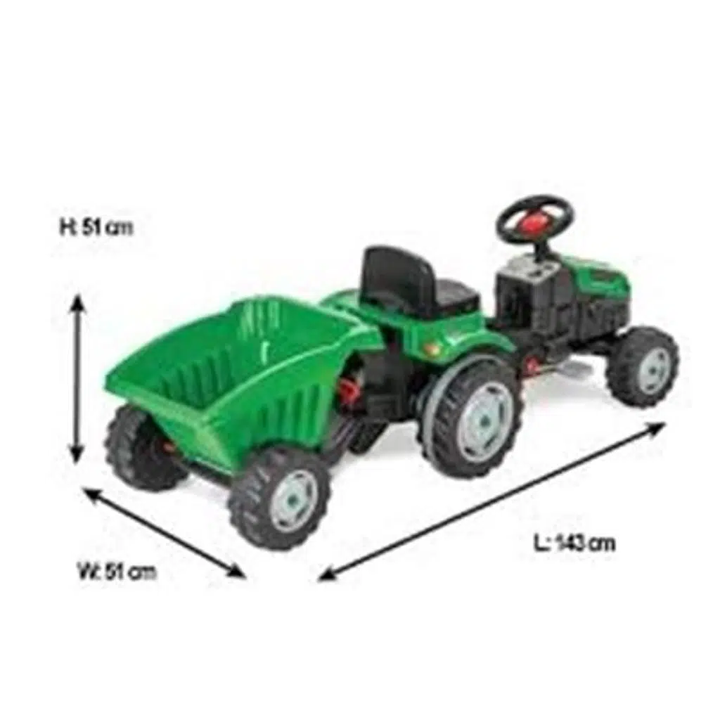 PILSAN 07-316 P.ACTIVE TRAKTOR ROMK.PEDAL.YESIL