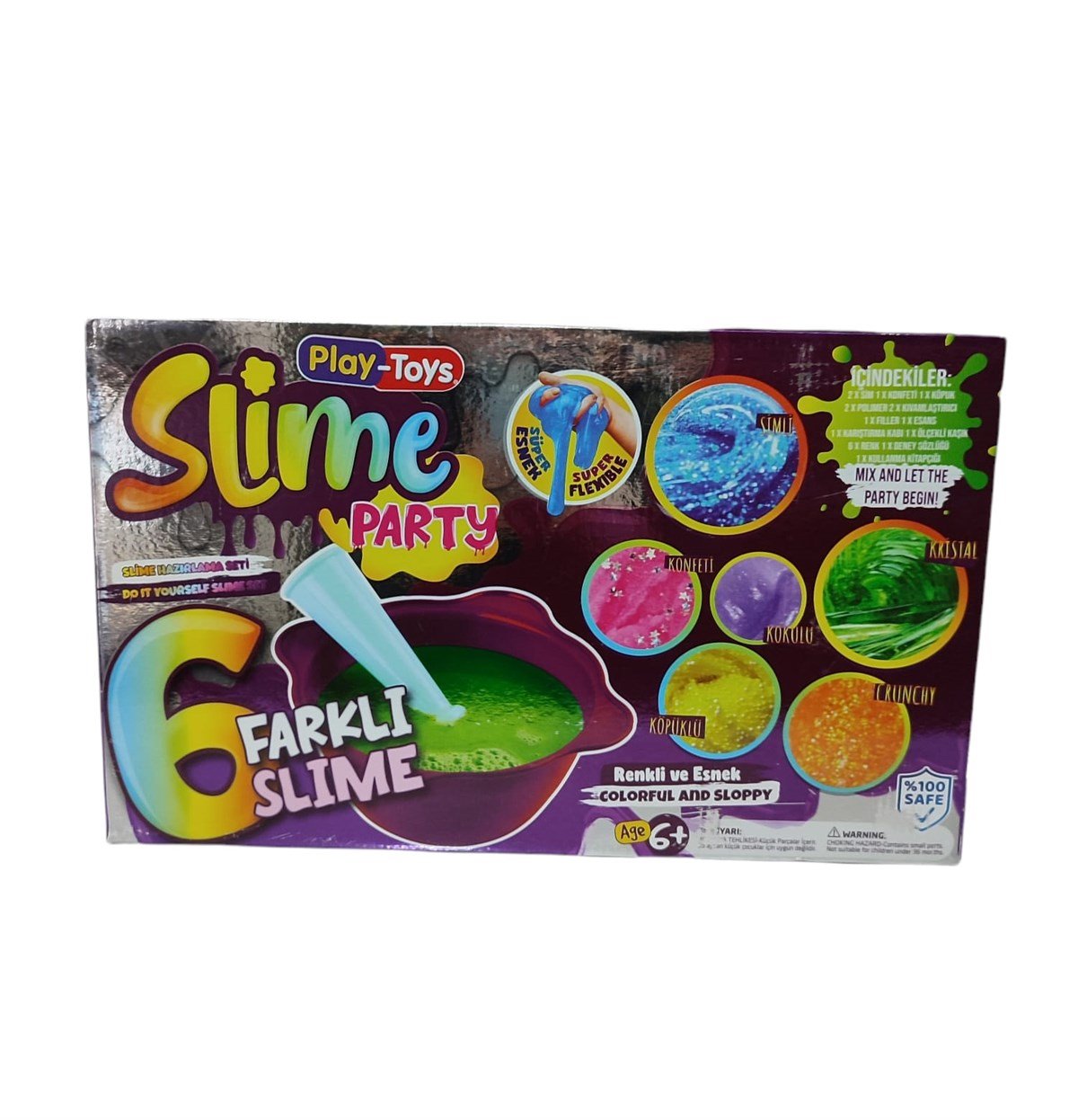 PLAY TOYS DIY SLIME PARTI HAZ.SETI 00270 (2700)