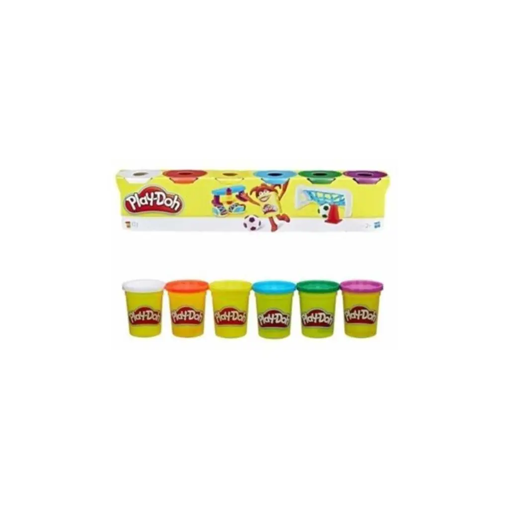 PLAYDOH 6 LI OYUN HAMURU 43914 