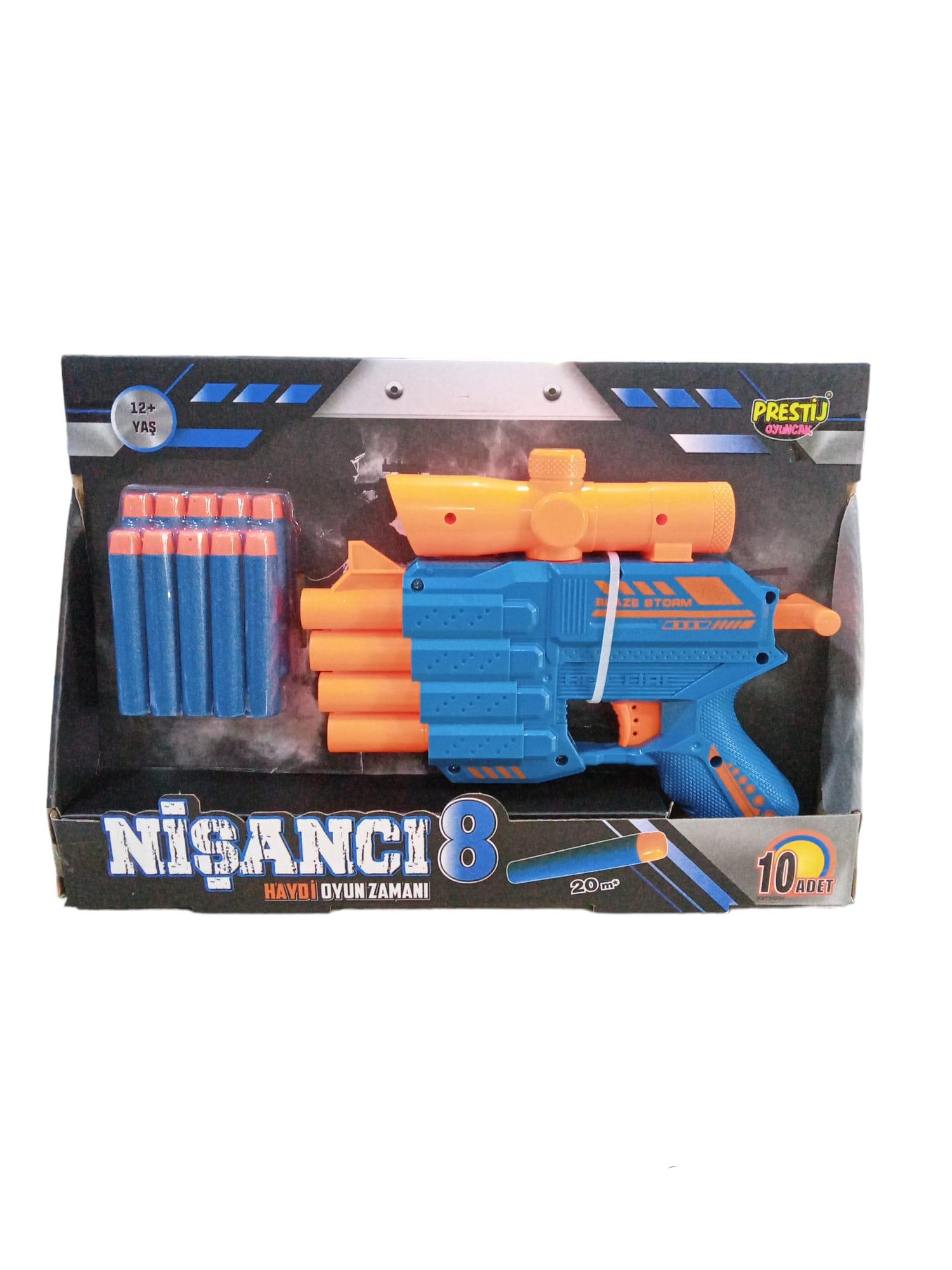 PRS.KARTELALI 4 AGIZLI DART ATICI SILAH 33008 (5757)