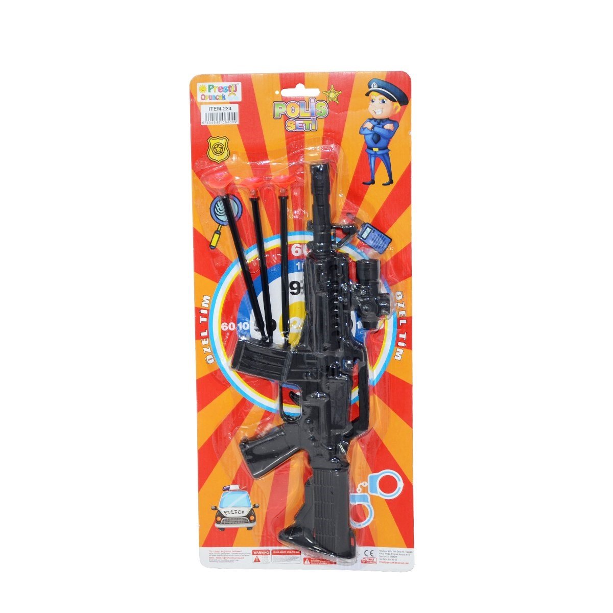 PRS.KARTELLALI OKLU POLIS SETI 06400 (234)