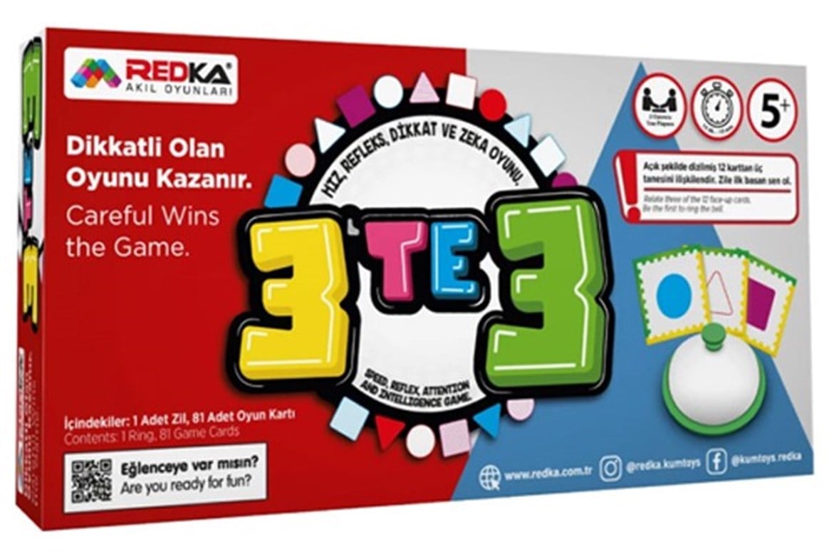 REDKA 3 TE 3 ZEKA OYUNU 05481 (RD5481)