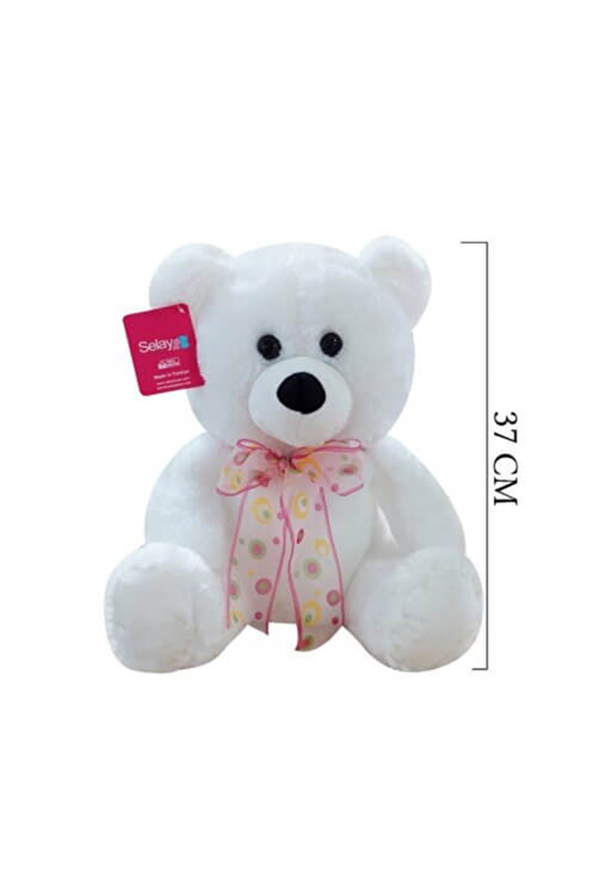 SLY.1178 OTURAN AYI 37 CM BEYAZ 11780