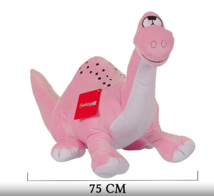 SLY.4407 BRACHI SAURUS (DINAZOR) PEMBE 75 CM 44071