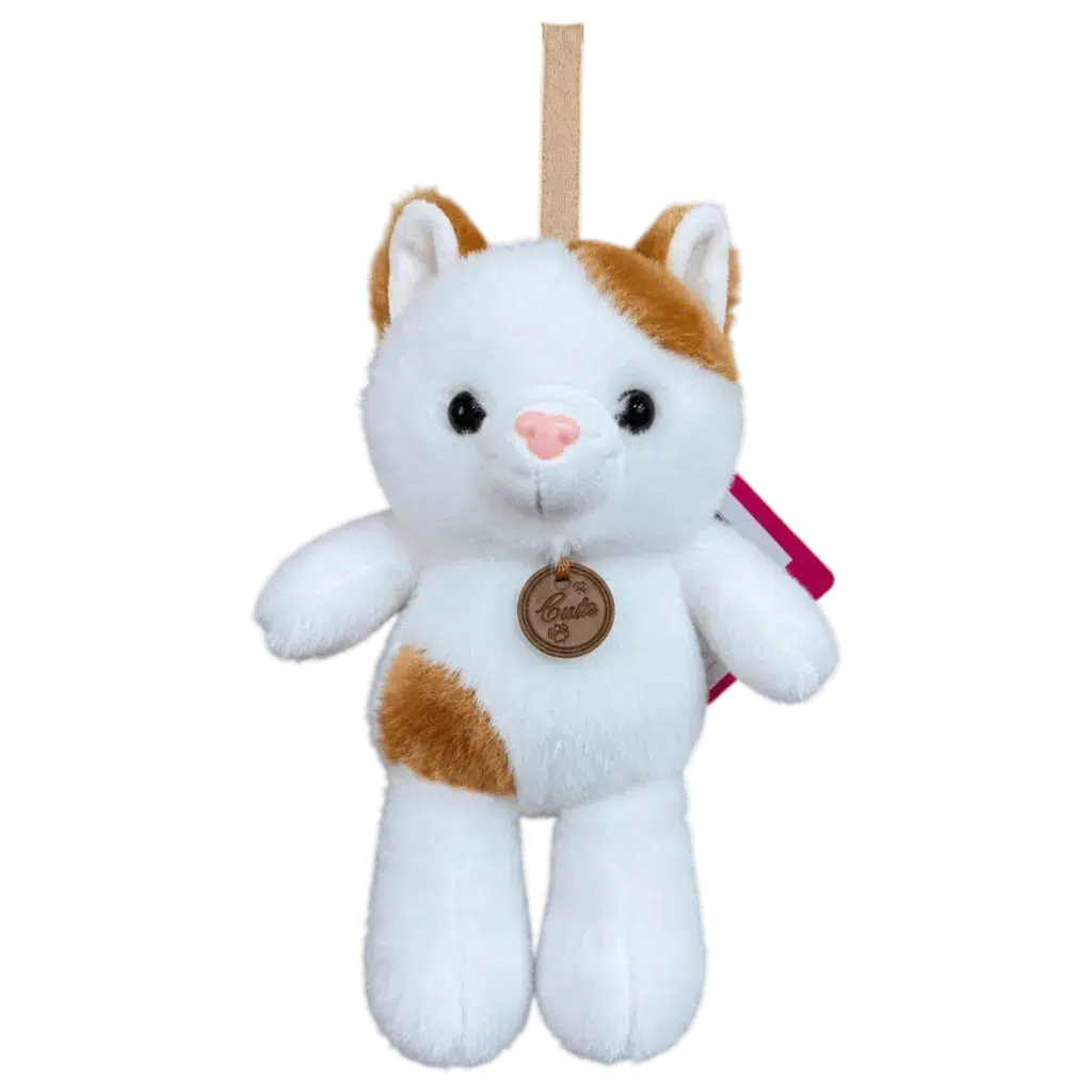 SLY.4624 SALAS KEDI ANAHTARLIK 17 CM BEYAZ 46240
