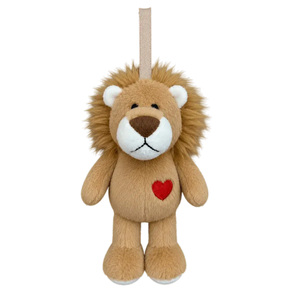 SLY.4674 ASLAN ANAHTARLIK 15 CM KAHVERENGI 46743