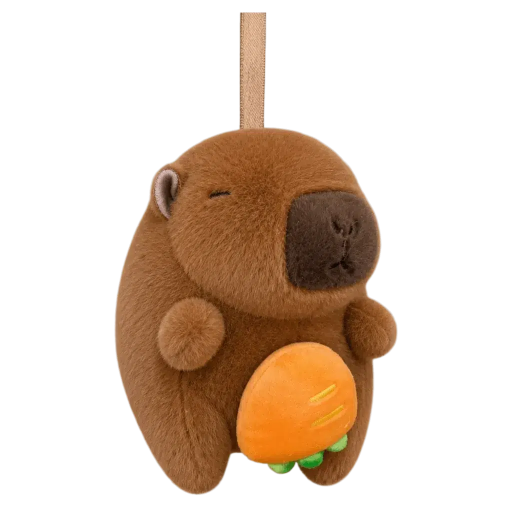 SLY.4676 CAPYBARA ANAHTARLIK 12 CM KAHVERENGI 46763