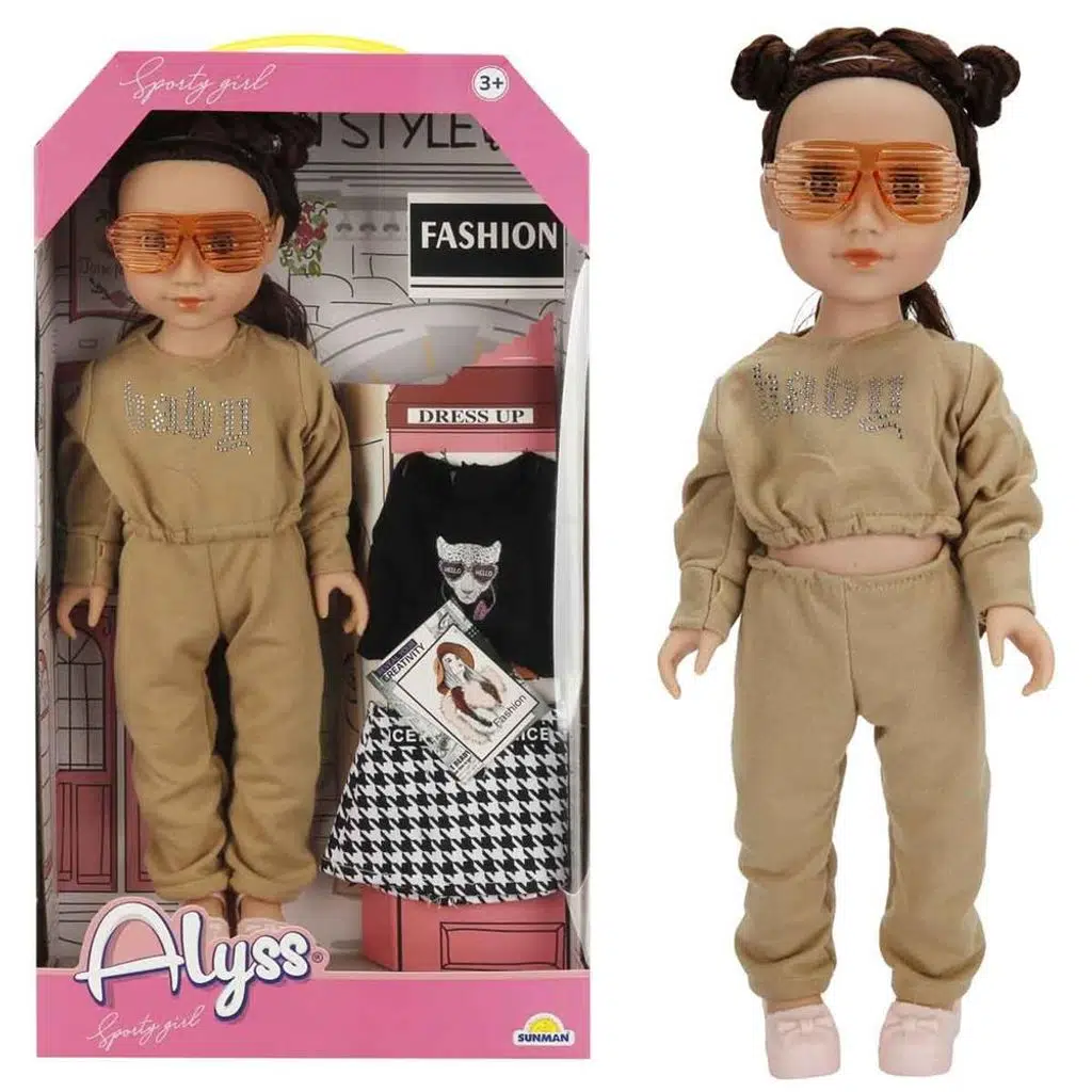 SUNM.ALYSS SPOR KIYAFETLI MODA BEBEKLERI 04285 (A670F)