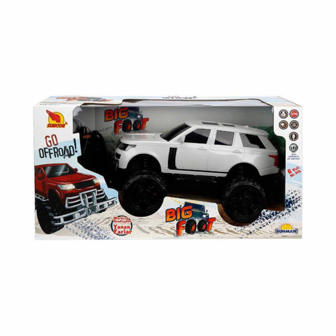 SUNM.BIG FOOT JEEP 40012 03055