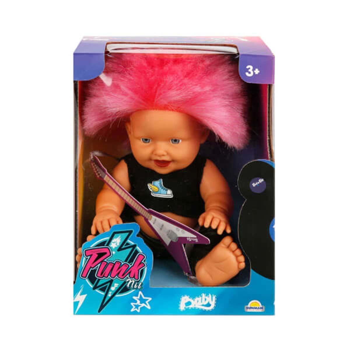 SUNM.KUTULU PUNK RENKLI SACLI BEBEK 02349 (20050)