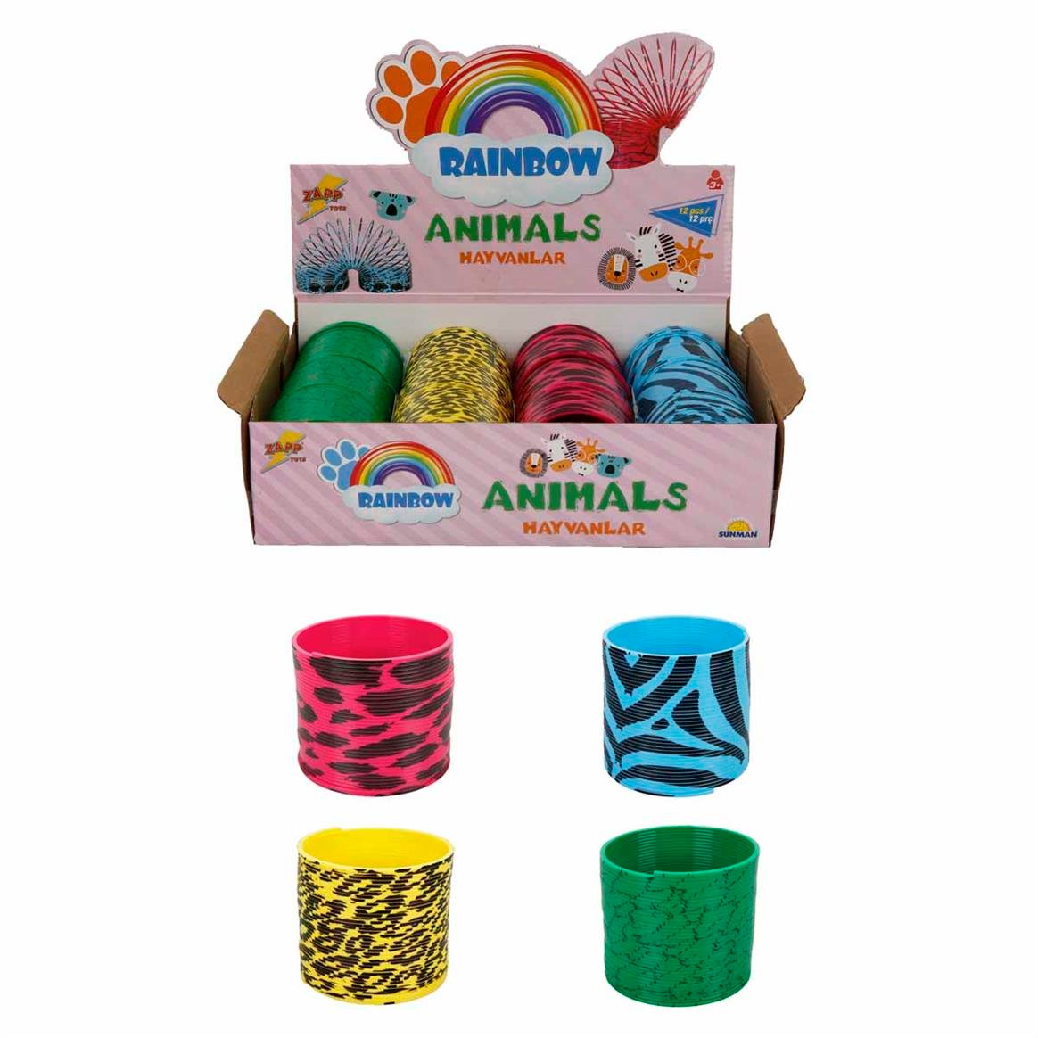 SUNM.RAINBOW STRES YAYI WILD ANIMALS 01093 / 01094