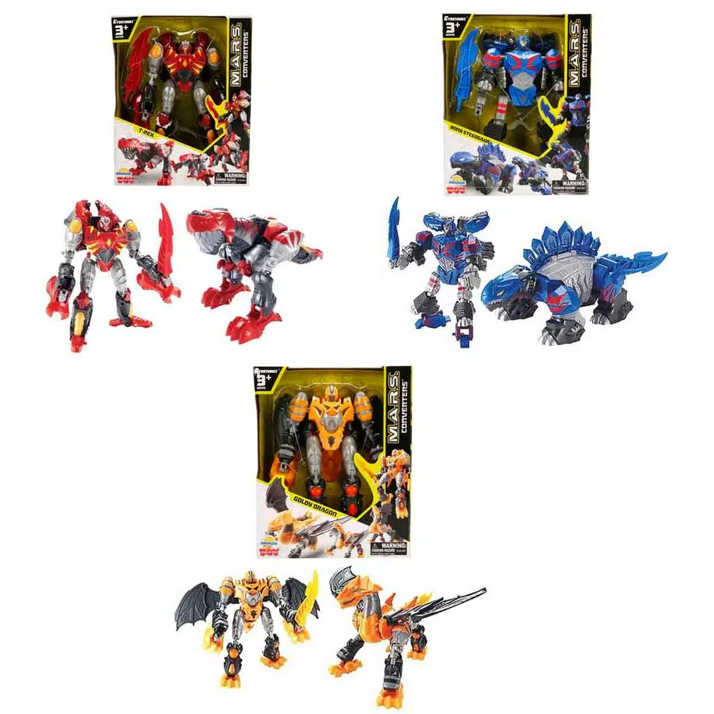 SUNM.ROBOT MARS CONVERTER DINOSOURS 41160