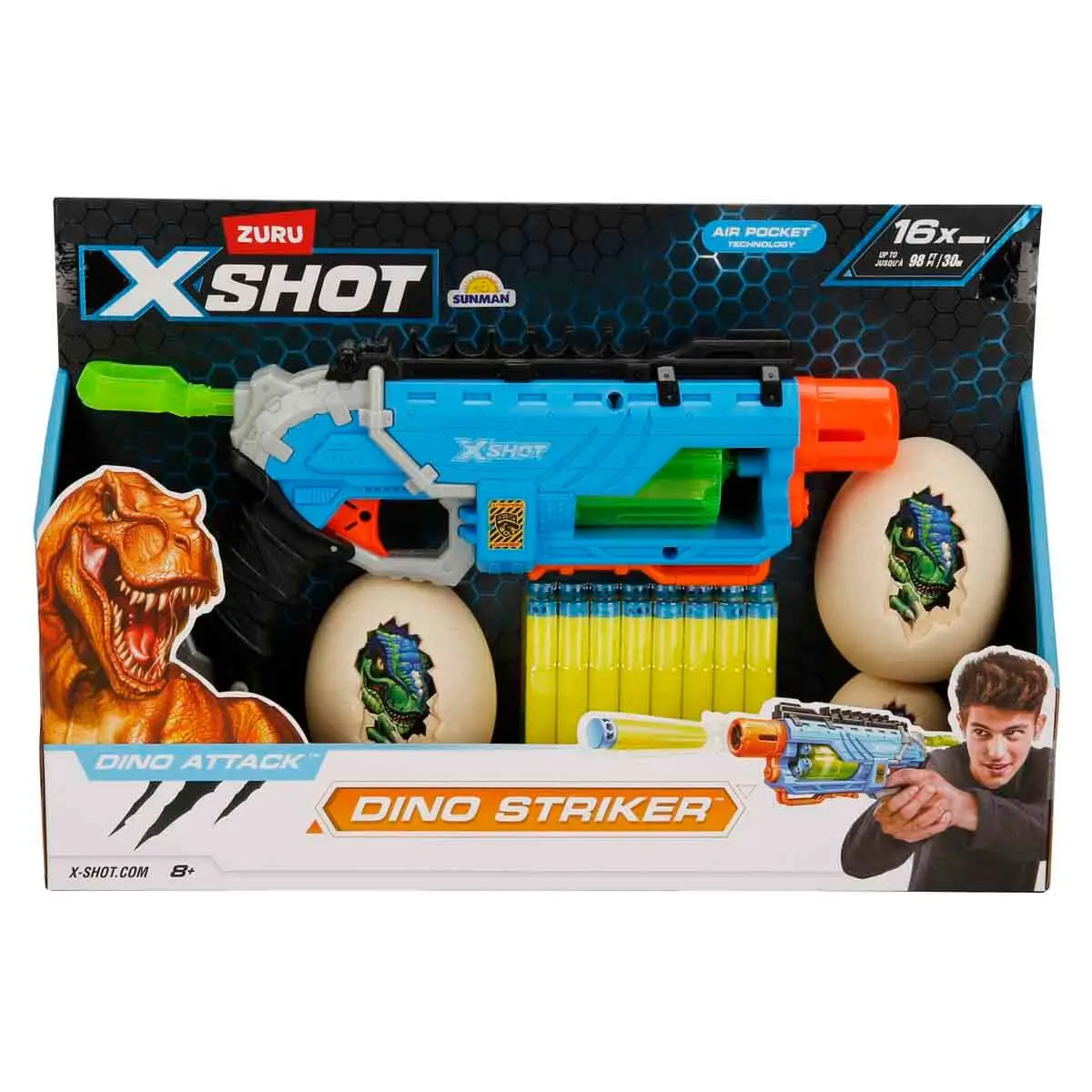 SUNM.XSHOT SUNGER ATAN DINO STRIKER 04043 (4860)