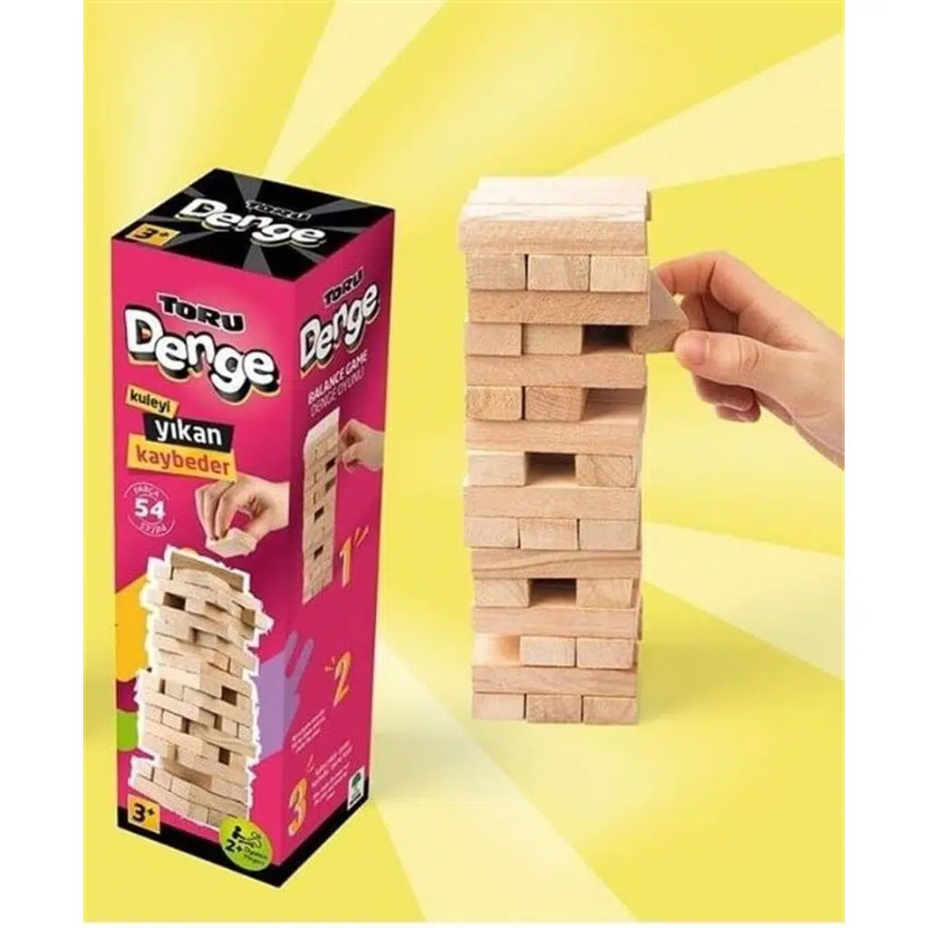 TORU.DENGE OYUNU JENGA 54 PRC. 00256 (TR3411)