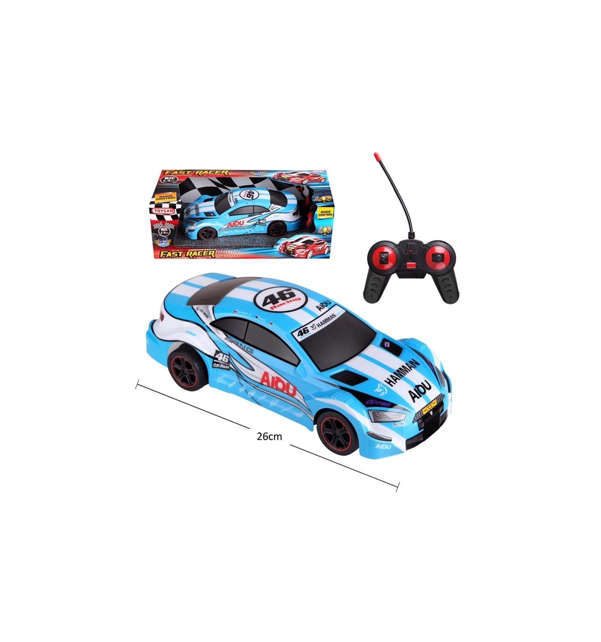TOY.1/16 FAST RACER ARABA KUM.08019 (TOY19)