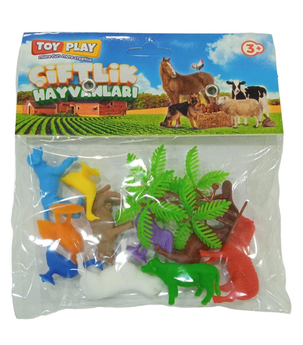 TOY PLAY CIFTLIK HAYVANLAR 10+2 LI (676) 00067