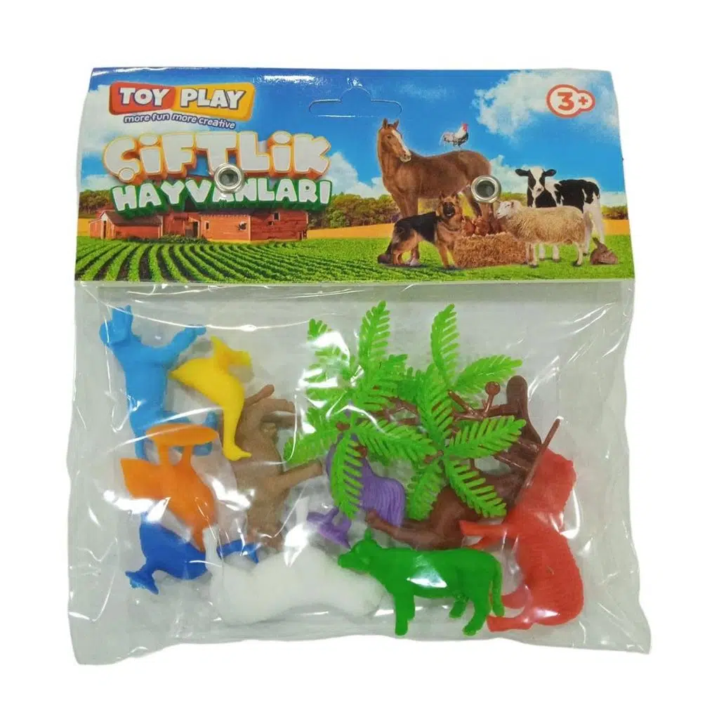 TOY PLAY CIFTLIK HAYVANLAR 10+2 LI (676) 00067