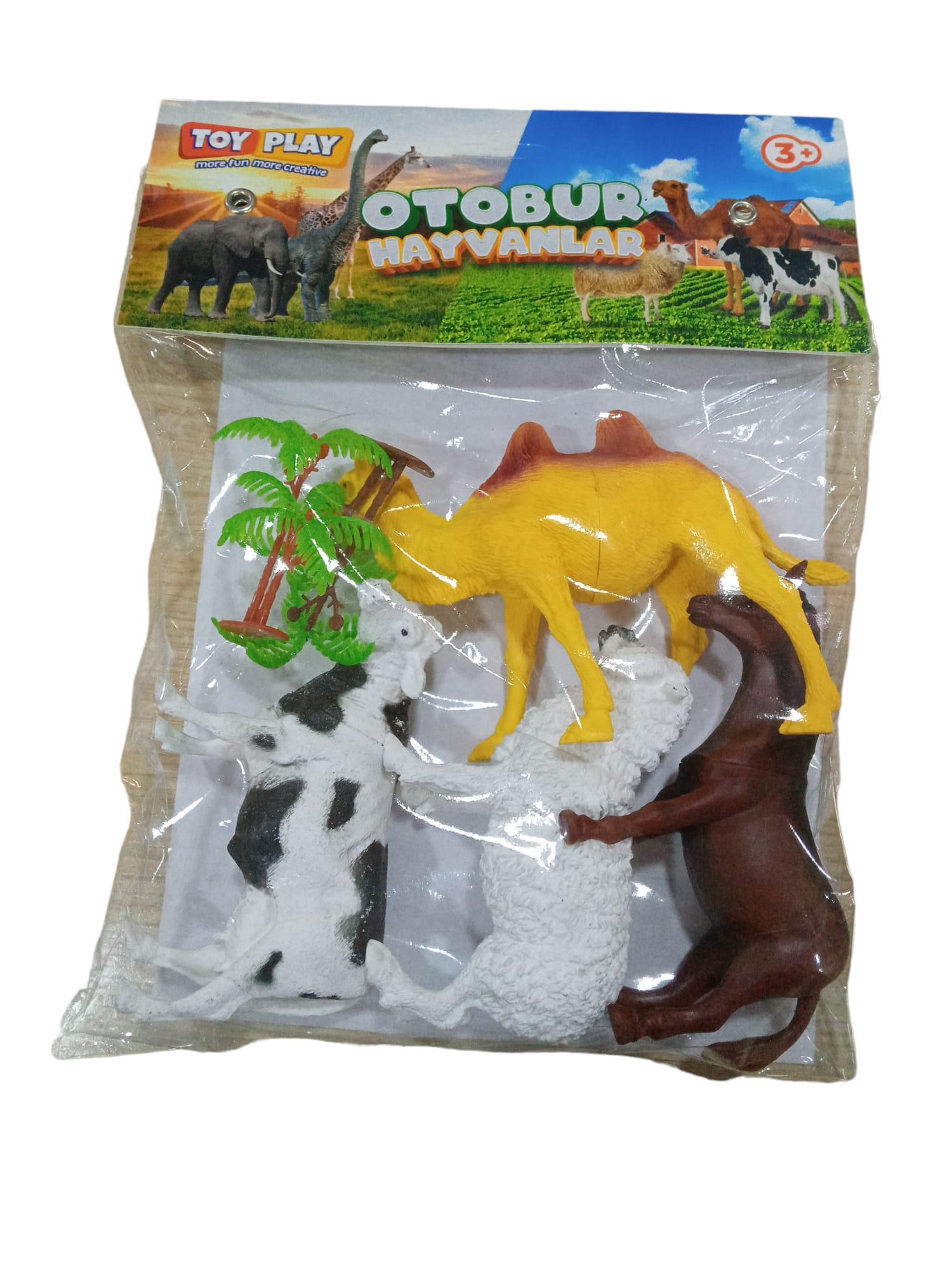 TOY PLAY OTOBUR HAYVANLAR 00077 (775)