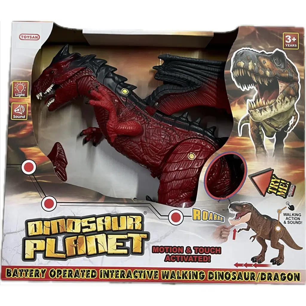 TOY.SES VE DOKUNMATIK FONK.PILLI DINOZOR 12017 (RS6193)