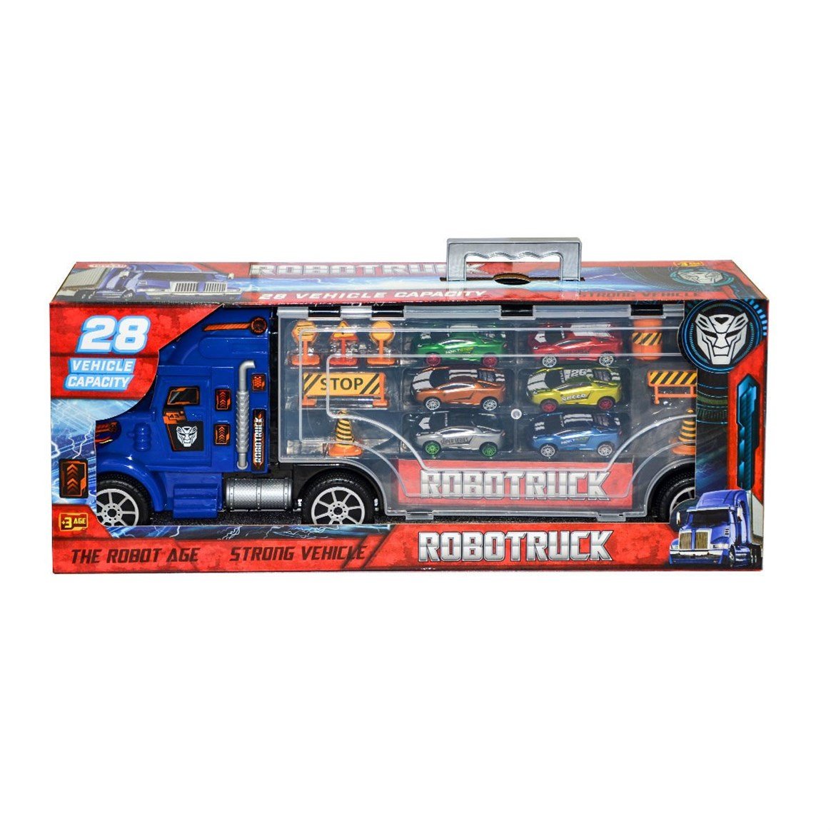 TOY.TIR SETI ROBOCAR 6 ARABALI 08036 (TOY-36)