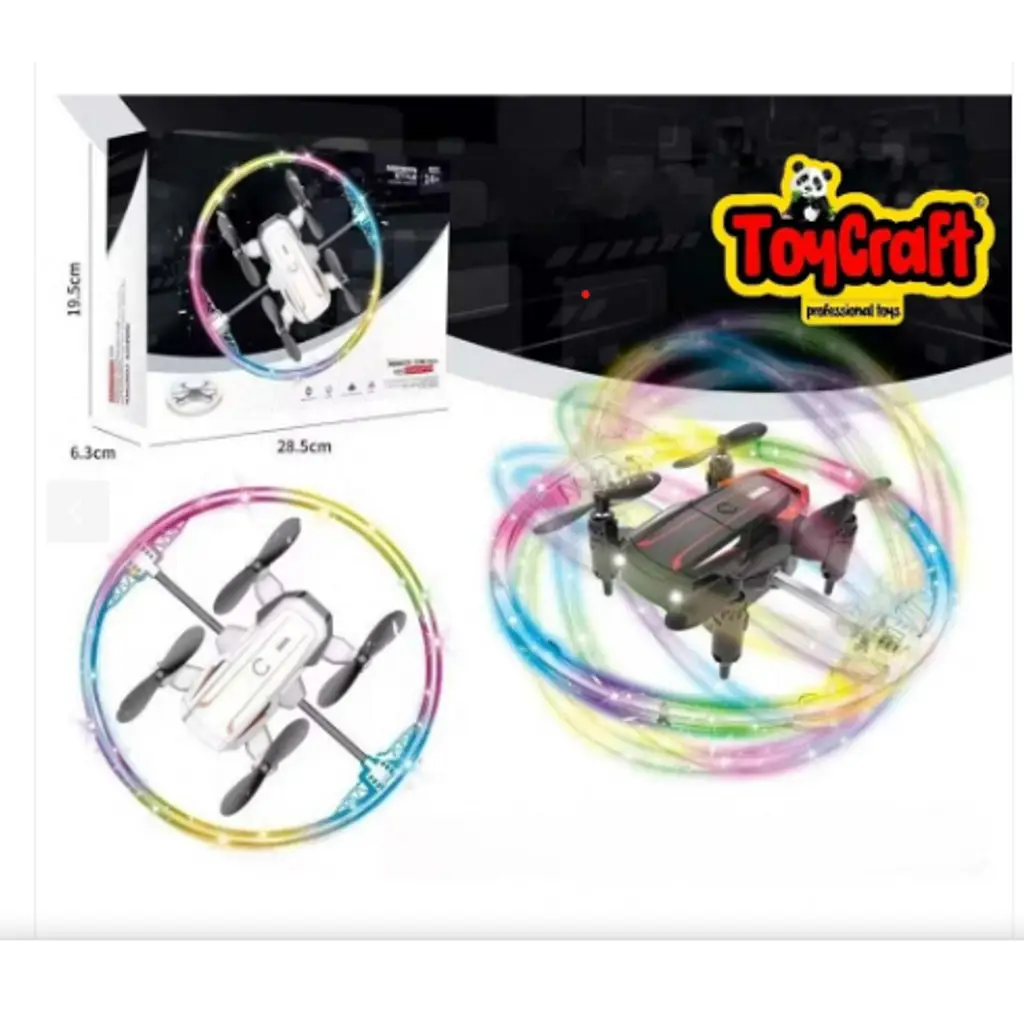 TOYCRAFT PROF DRONE ISIKLI HAREKETLI CEMBER 52678(BK2)