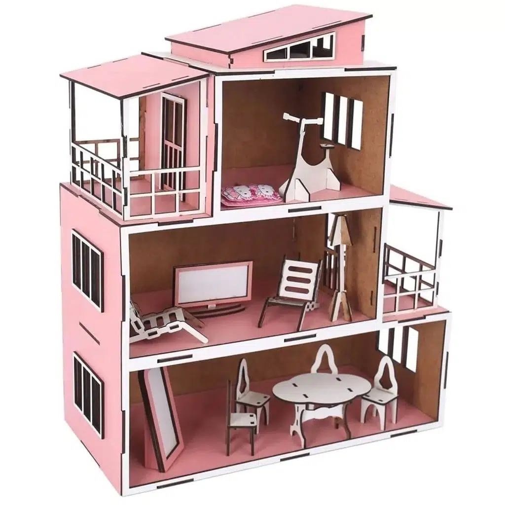 UCEL.KUCUK AHSAP EV 18696