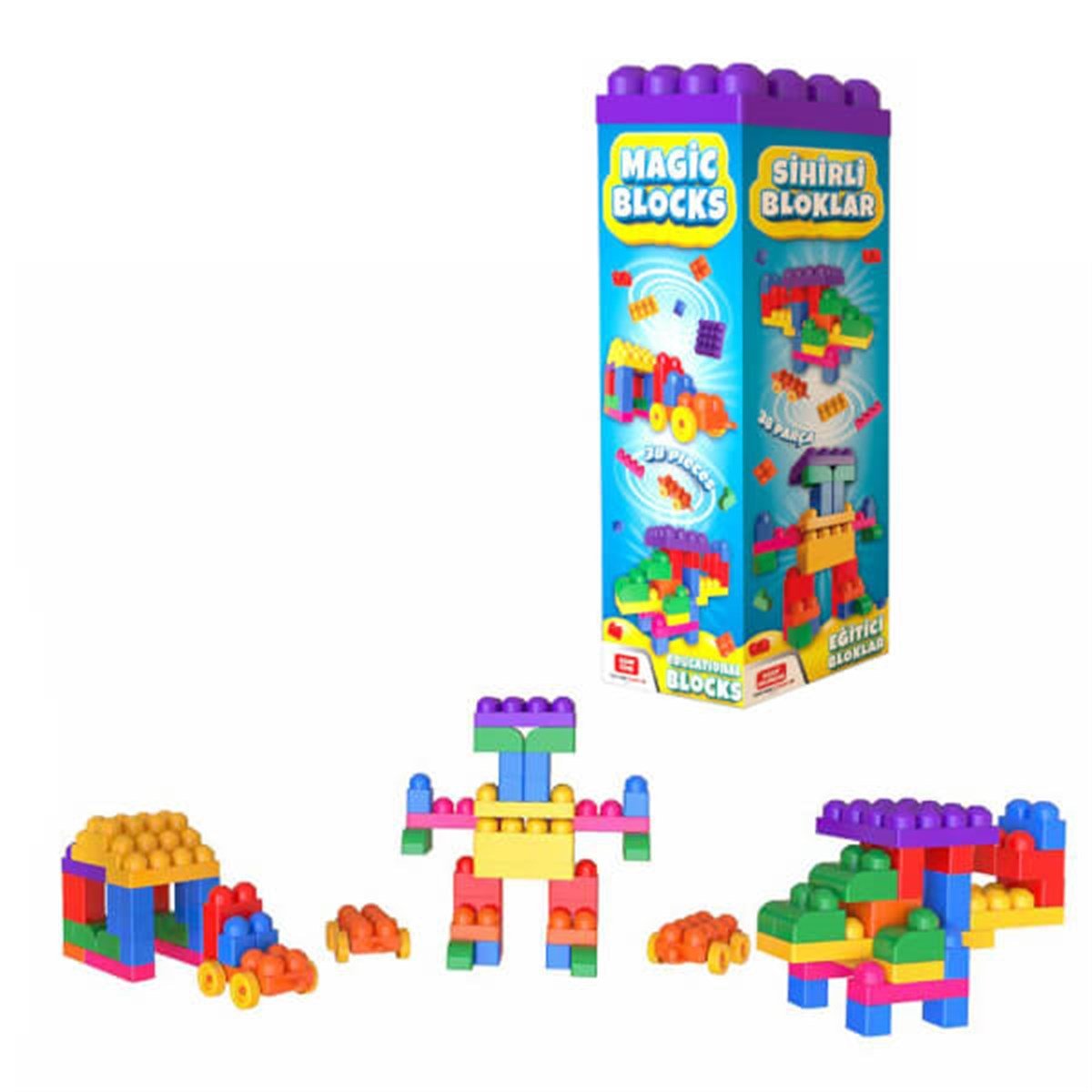 UCR.SIHIRLI BLOKLAR 38 PCS.00348 (91)