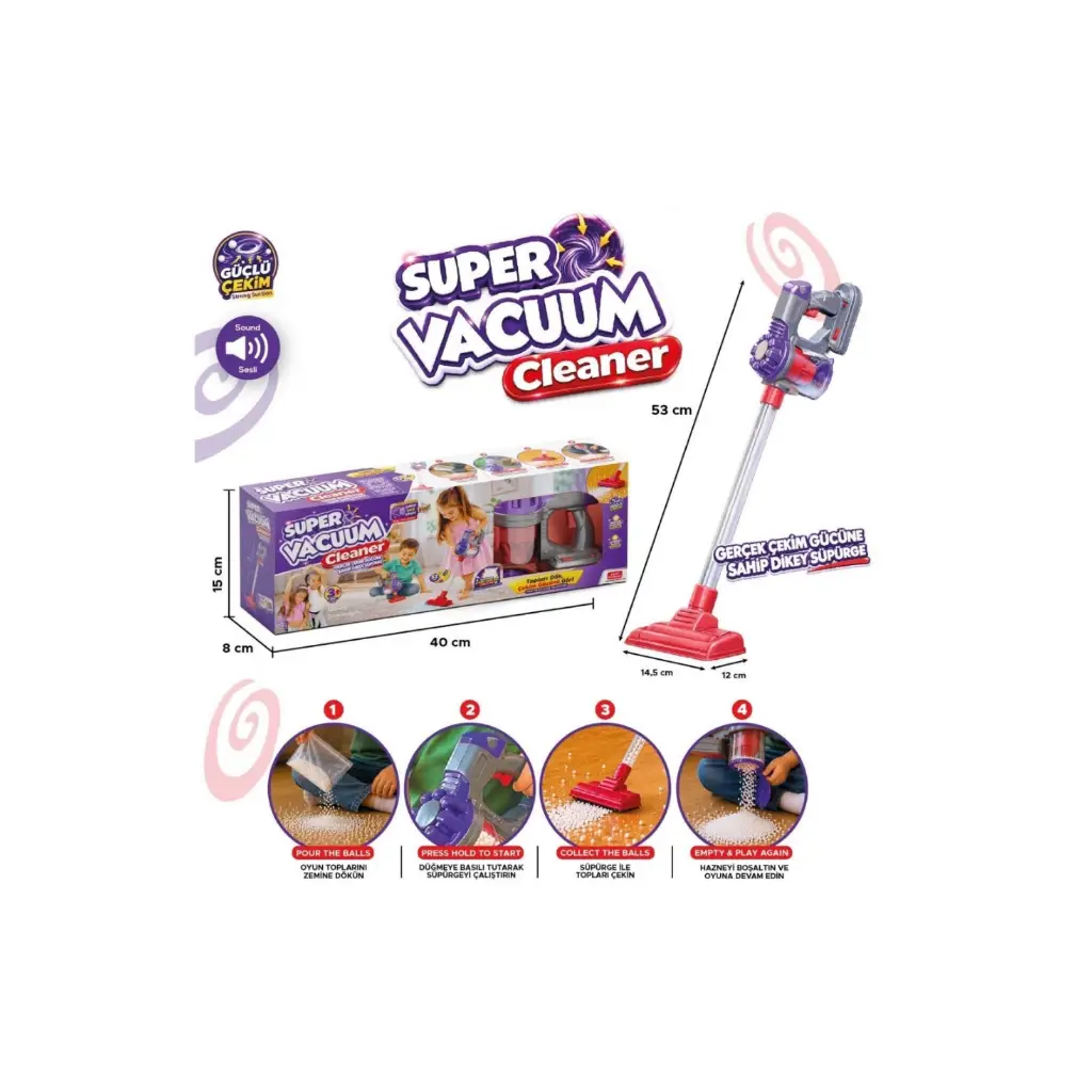 UCR.SUPER VAKUMLU SUPURGE MAKINESI 01240 )379)