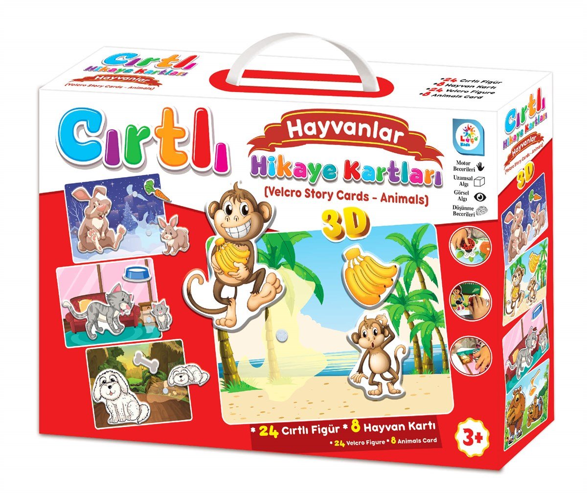 UTKU CIRTLI HIKAYE KARTLARI HAYVANLAR37205(LC7205)