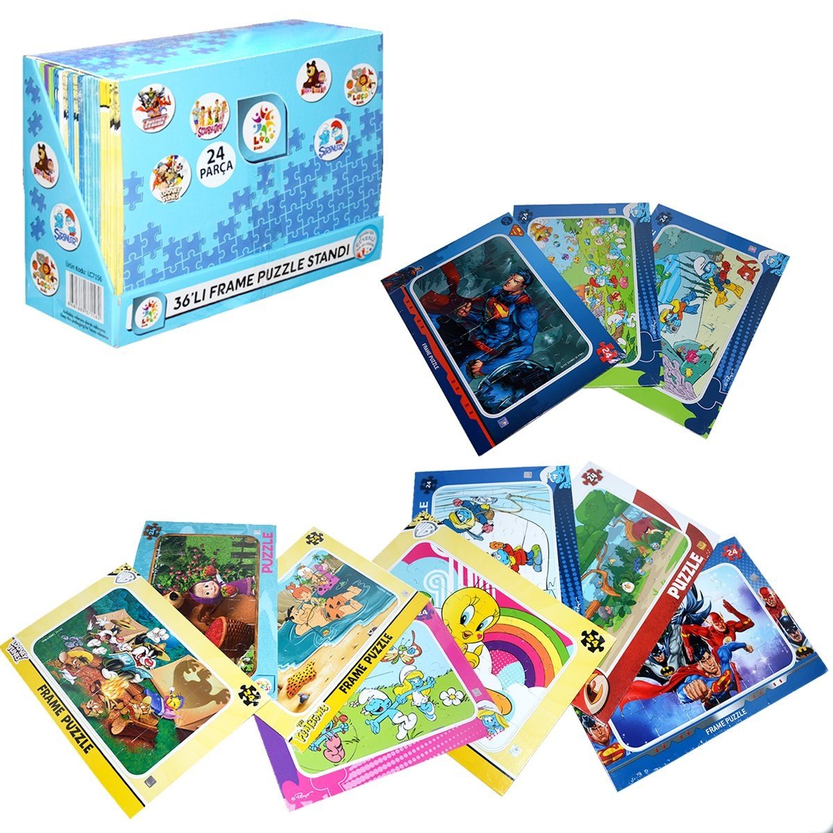 UTKU.LISANSLI FRAME PUZZLE KARMA ASORTI