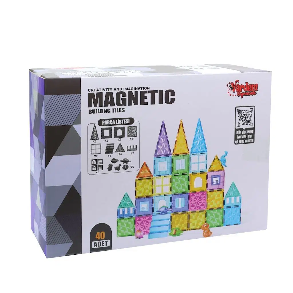 VRD.40 PRC.MANYETIK YAPI BLOKLAR 10856
