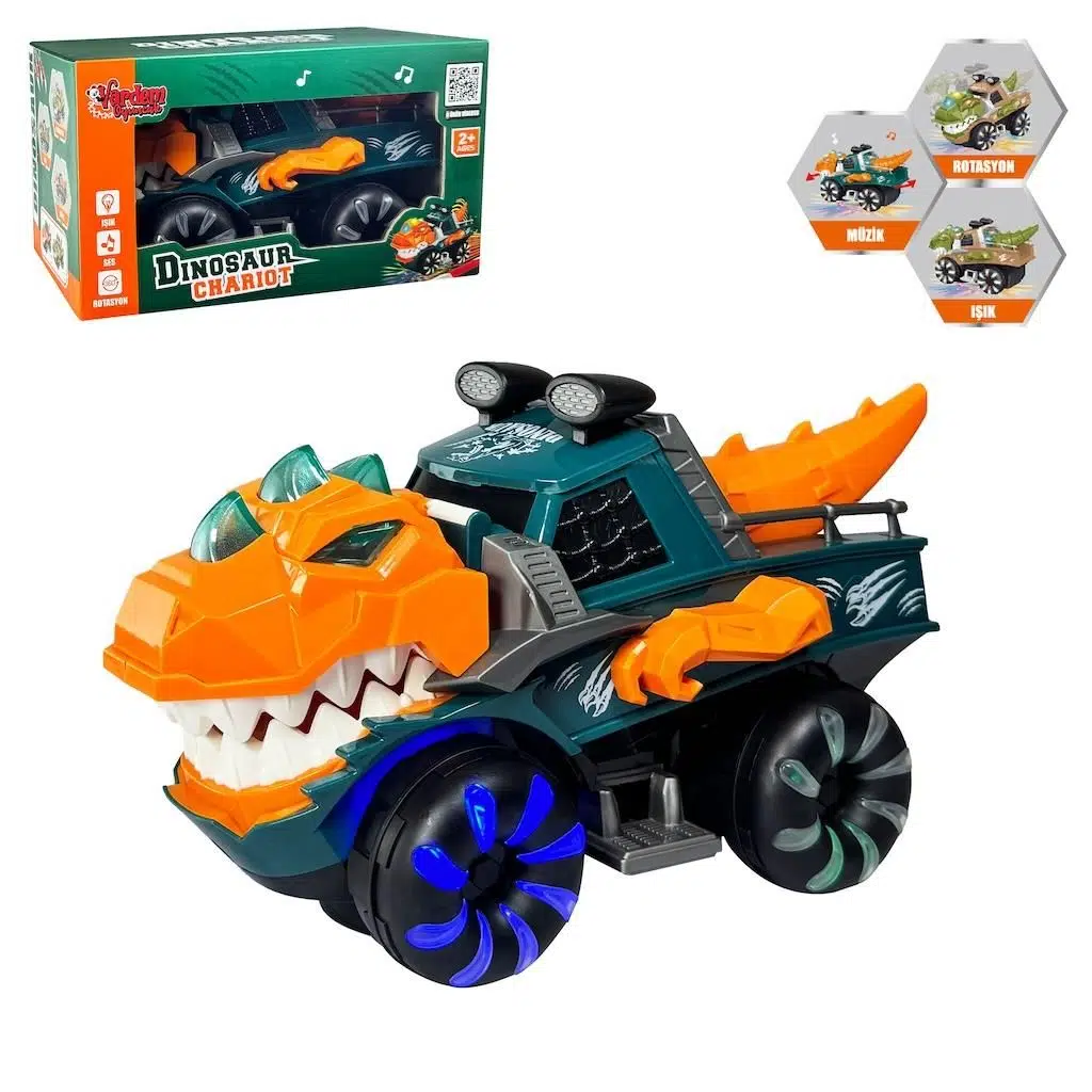 VRD.ISIKLI MUZIKLI DINOZOR ARABA 08699 (171-1)