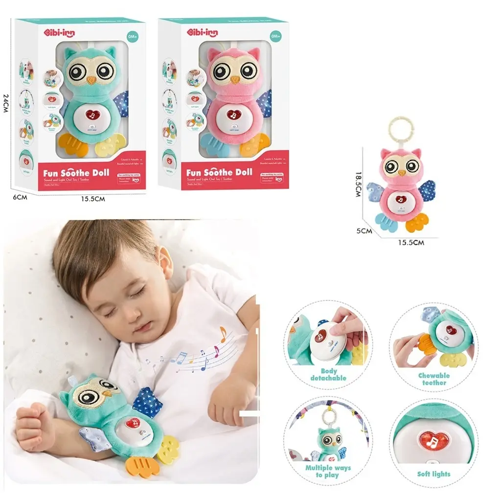 VRD ISIKLI SESLI BEBEK BAYKUSU 09054 (6008)
