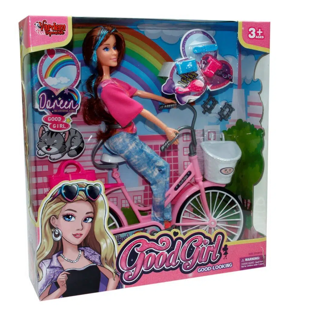 VRD.KUTULU AKSESUARLI BISIKLETLI BEBEK 07785 (66760)