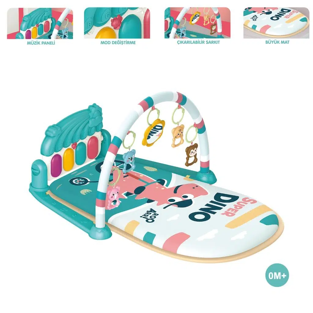 VRD PIYANOLU DINOZOR GOKKUSAGI OYUN HALISI 09039(698-79/80)