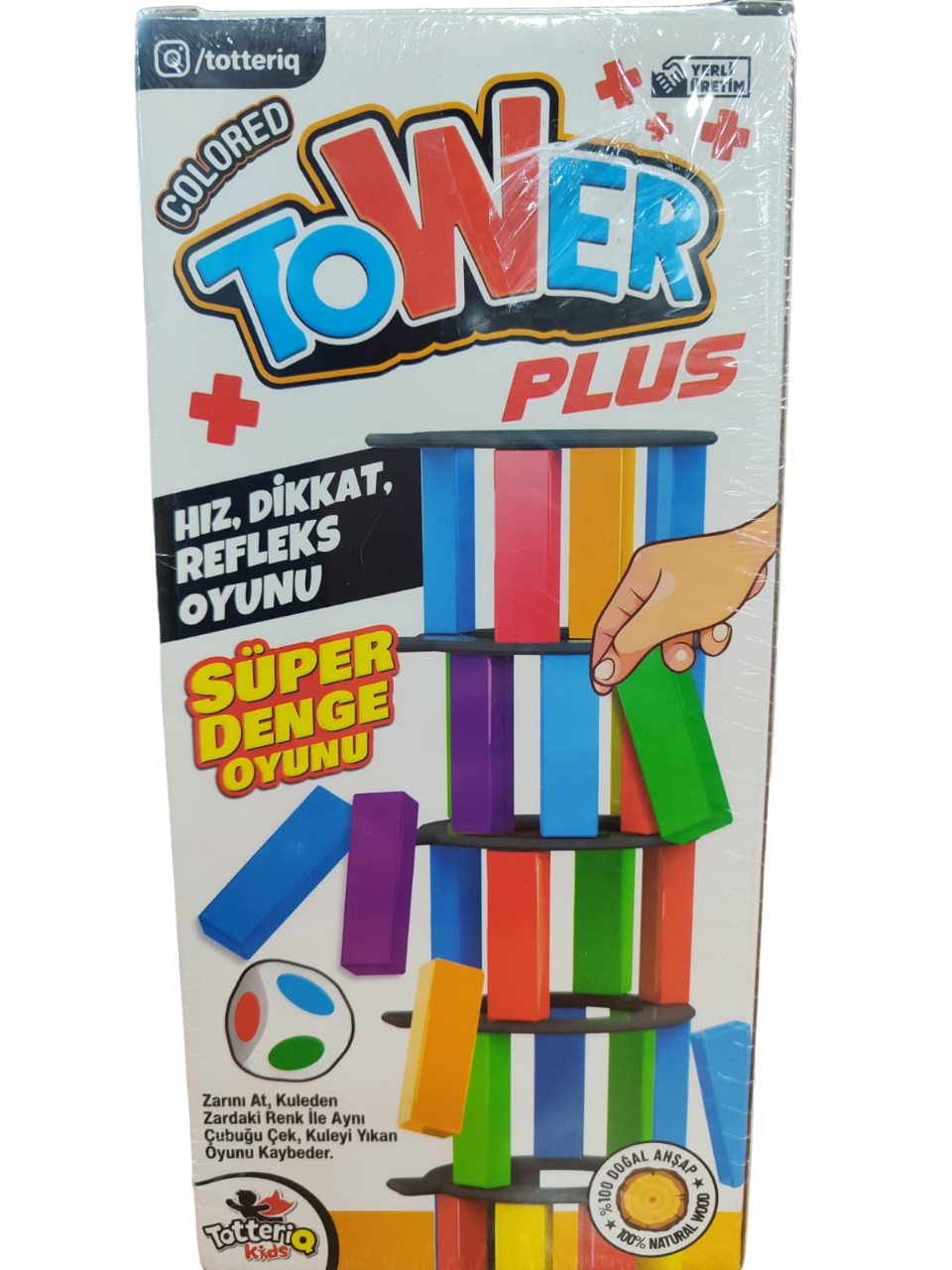 VRD.RENKLI PLUS TOWER SUPER DENGE OYUNU 07317 (7317)