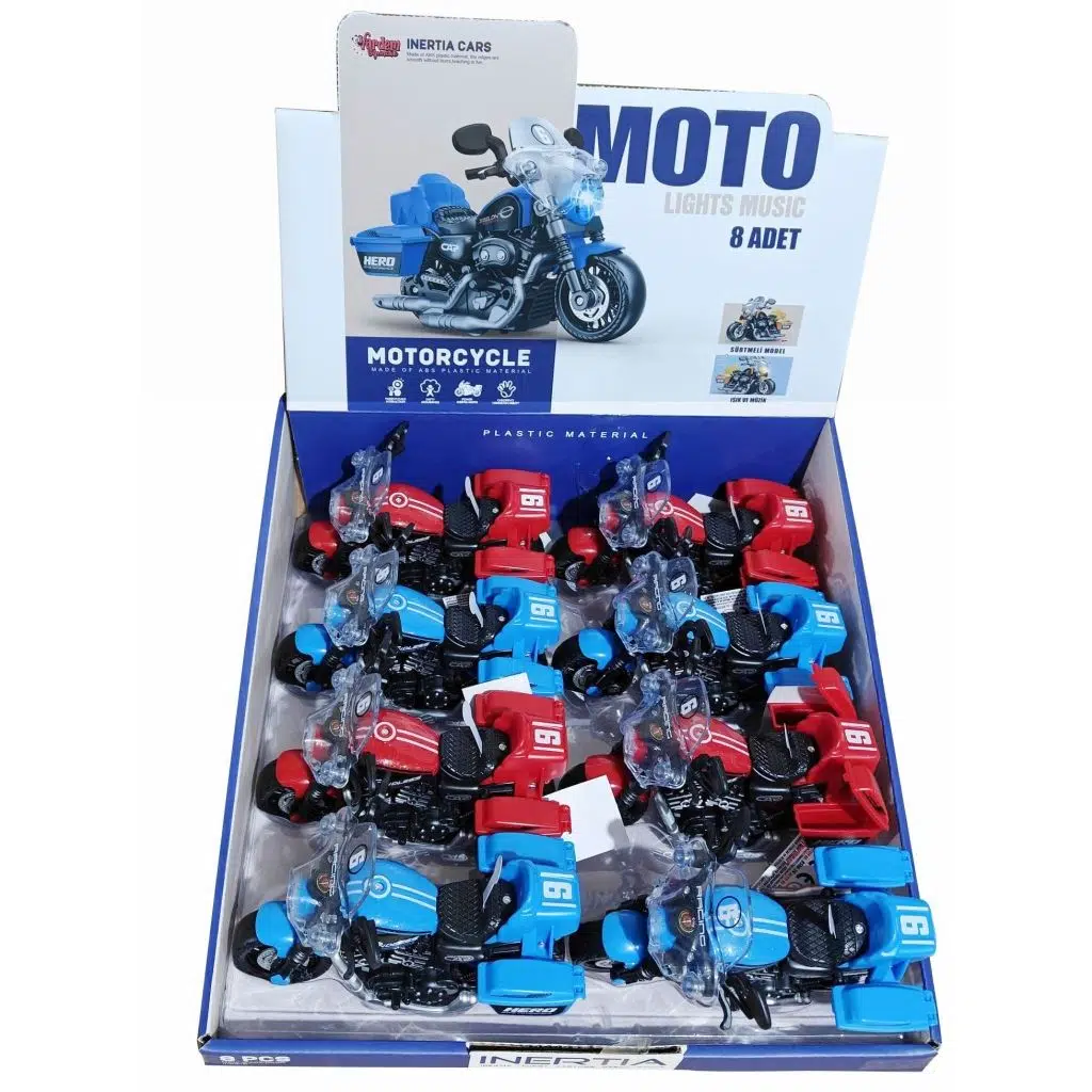 VRD SURTMELI ISIKLI MUZIKLI MOTORSIKLET 10025 (500-26)