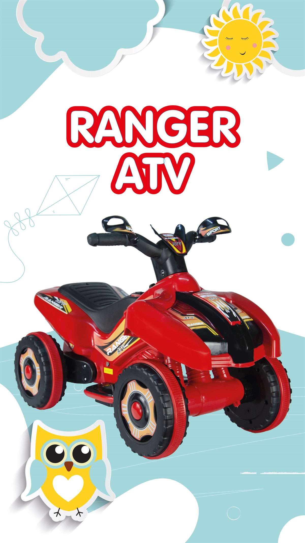 YUCE.6 VOLT SAFARI AKULU ATV CESIT