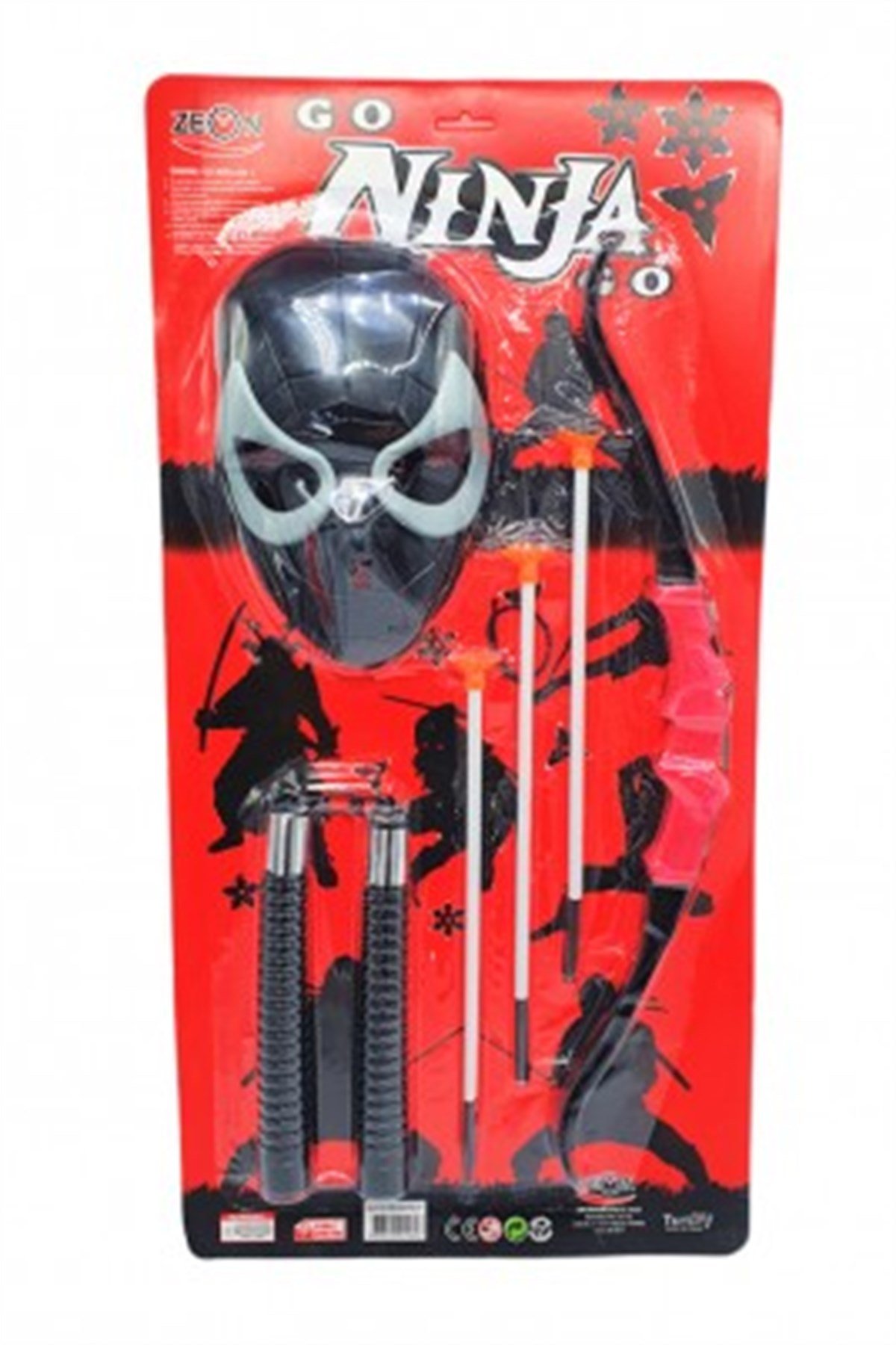 ZEON.MASKELI OKLU NINJA SETI 01489 (ZN-2021)
